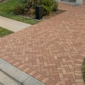 Concrete Driveway 17 Brick Paver Driveway