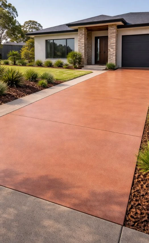 Coloured Concrete Driveways1