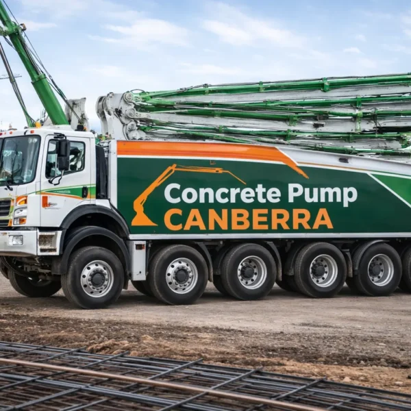 Concrete Pump Canberra Truck-Green