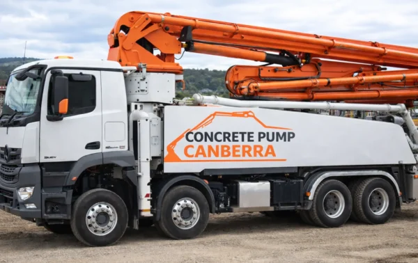 Concrete Pump Canberra Truck-Orange