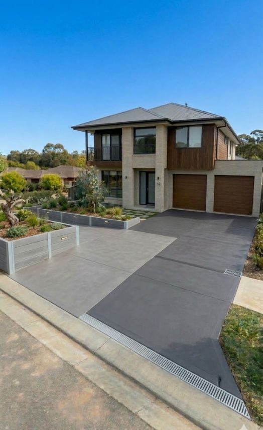Concrete driveway installation in Canberra ACT (4)