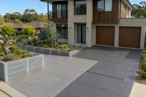 Concrete Driveway 12 Concrete driveway installation in Canberra ACT