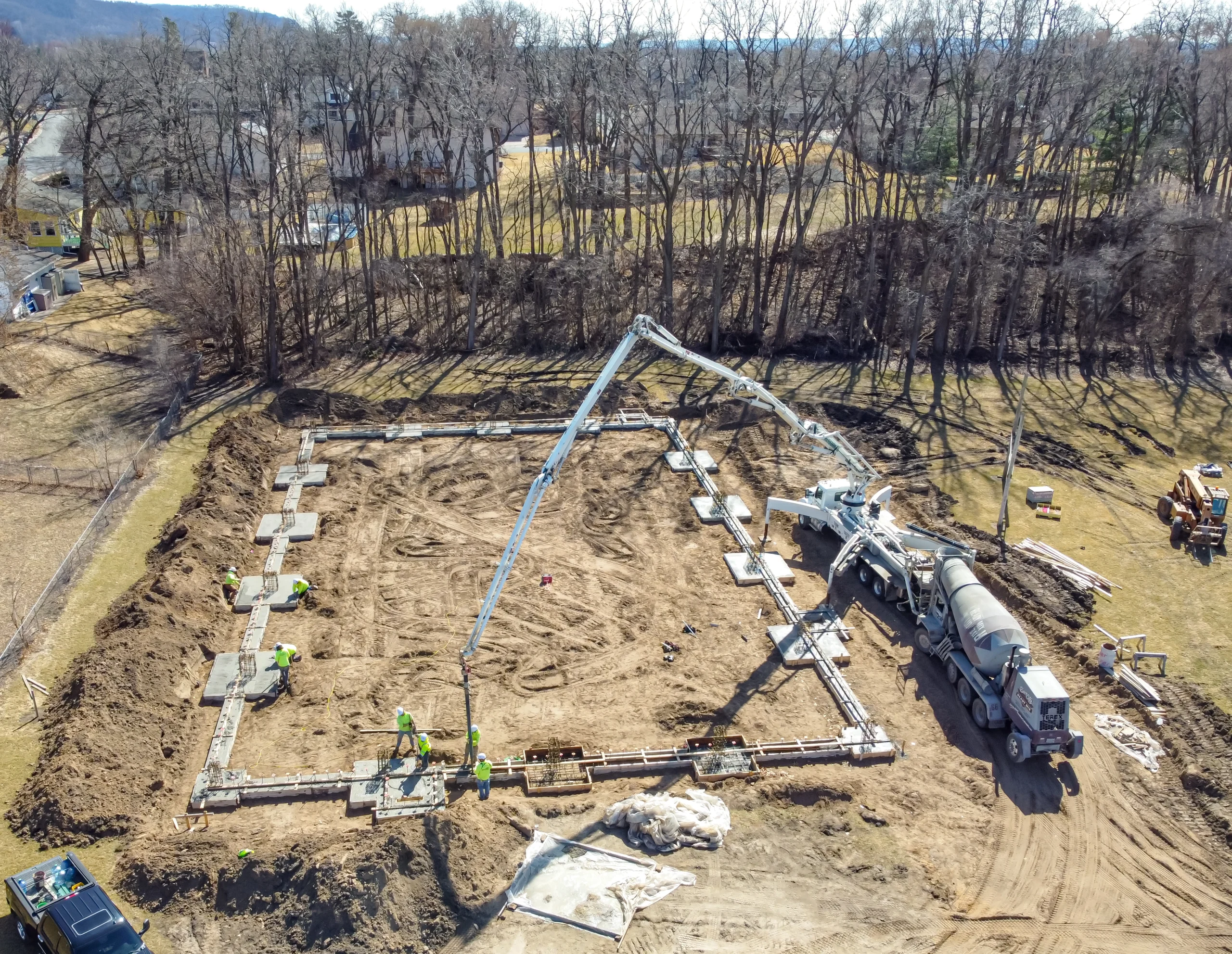 Concrete boom pump scaled