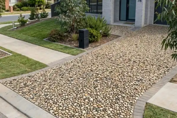 Concrete Driveway 5 Exposed Aggregate Driveway