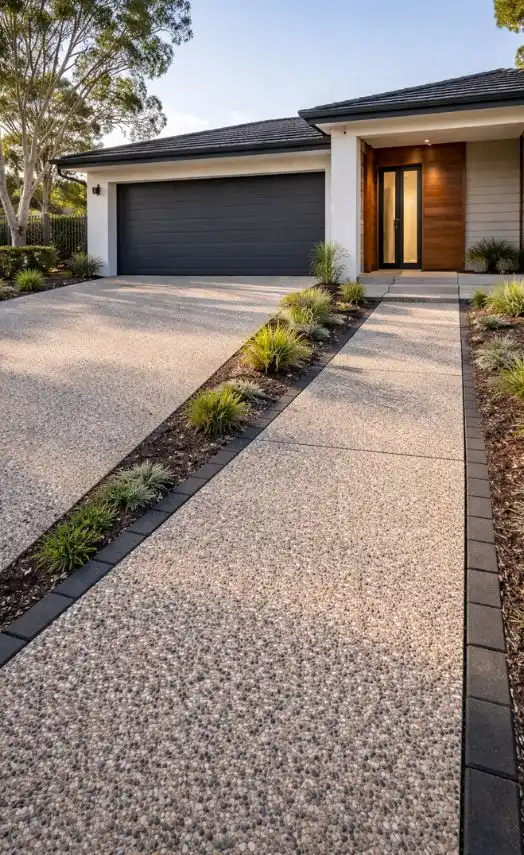 Exposed Aggregate Driveways Canberra2