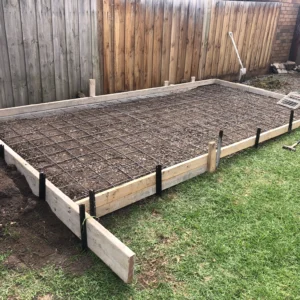 Garage / Shed Slabs 21 Concrete Slab Footing