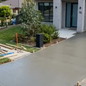 Concrete Driveway 25 Plain Concrete Driveway