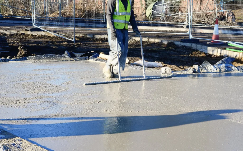 Concrete Pump Setup