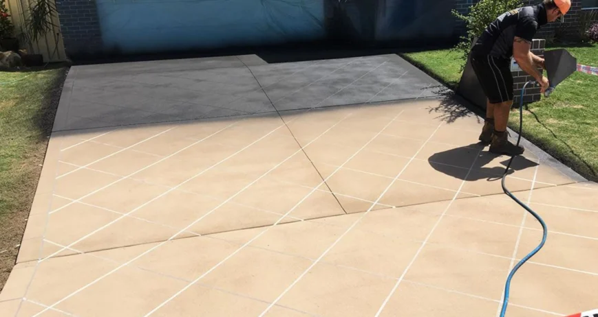 Stencil Driveway Designs in Canberra