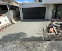 Minimalist Plain Concrete Driveway Designs