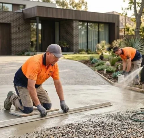 Plain Concrete Driveways vs Decorative Finishes in Canberra