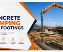 Concrete Pumping for Footings When Is It the Best Option