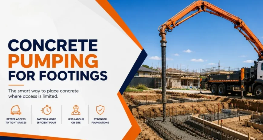Concrete Pumping for Footings When Is It the Best Option Concrete Pumping for Footings When Is It the Best Option