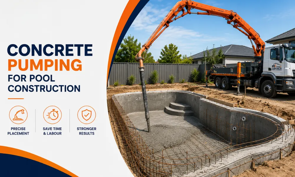 Concrete Pumping for Pool Construction: How It Works 1 Concrete Pumping for Pool Construction How It Works
