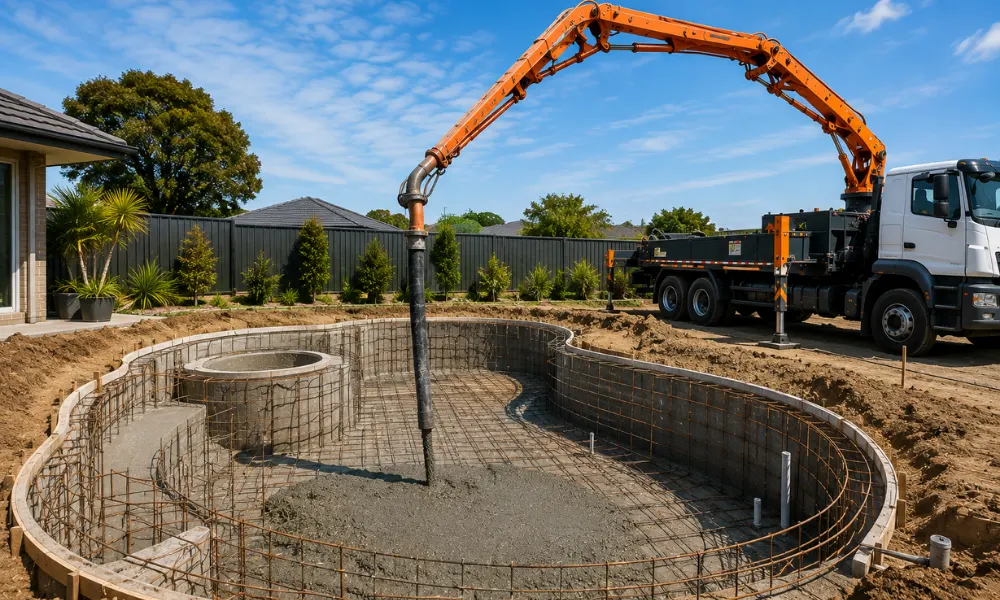 Concrete Pumping for Pool Construction: How It Works 2 Concrete Pumping for Pool Construction How It Works1