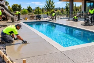 Concrete Pool Surrounds in Canberra Concrete Pool Surrounds in Canberra